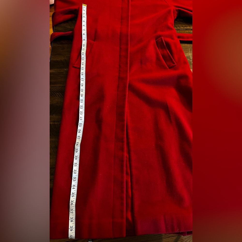 Pendleton Ruby Virgin Wool Belted Coat Long Class… - image 7